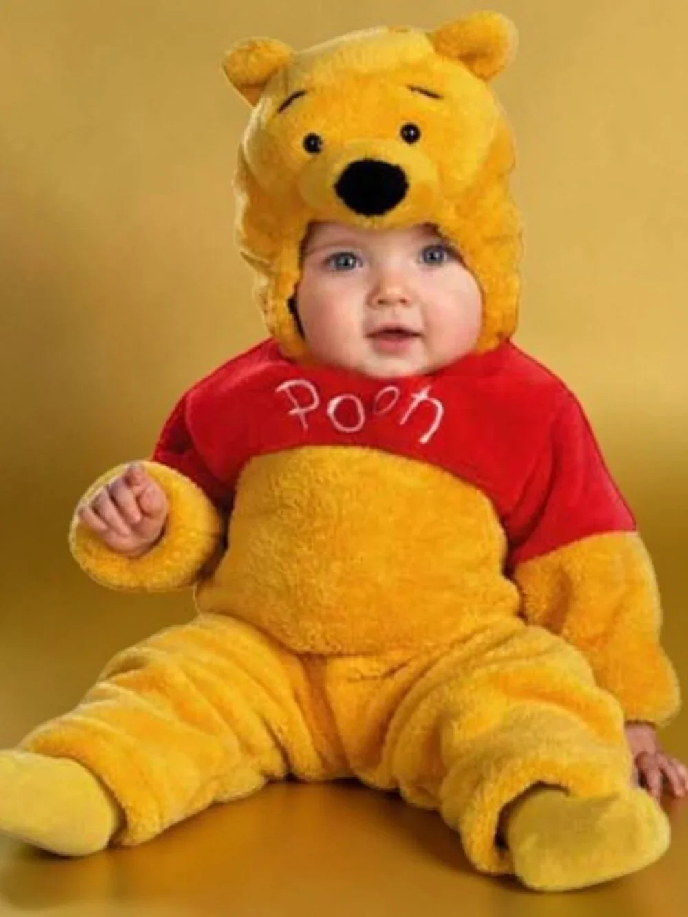 Disney Winnie the Pooh Costume Jumpsuit Disguise Halloween Child 2T One Piece